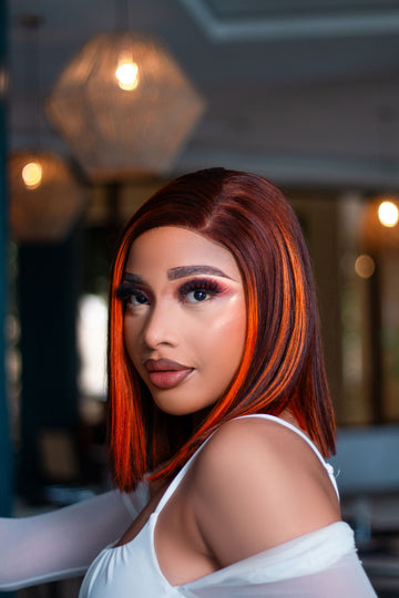 Sassy Blunt Cut Bob wig